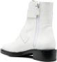 Stuart Weitzman side crystal-embellished buckle boots White - Thumbnail 3