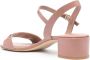 Stuart Weitzman Signature 35mm leather sandals Pink - Thumbnail 3