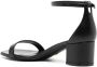 Stuart Weitzman Simplecurve 50mm leather sandals Black - Thumbnail 3