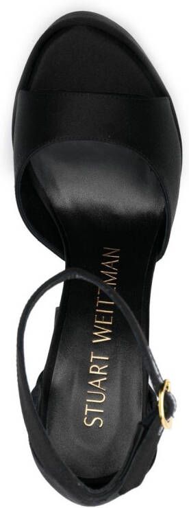 Stuart Weitzman Skyhigh 150mm platform sandals Black