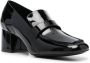 Stuart Weitzman Sleek 60 65mm leather loafers Black - Thumbnail 2