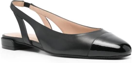 Stuart Weitzman Sleek ballerina shoes Black