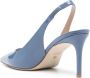 Stuart Weitzman Sling 75mm leather pumps Blue - Thumbnail 3