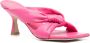 Stuart Weitzman slip-on knot-detail sandals Pink - Thumbnail 2