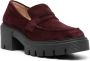 Stuart Weitzman Soho 60mm suede loafers Red - Thumbnail 2