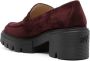 Stuart Weitzman Soho 60mm suede loafers Red - Thumbnail 3
