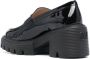 Stuart Weitzman Soho patent-leather loafers Black - Thumbnail 3