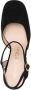 Stuart Weitzman square-toe 150mm suede platform pumps Black - Thumbnail 4