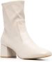 Stuart Weitzman square-toe leather boots Neutrals - Thumbnail 2