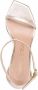 Stuart Weitzman square-toe metallic-effect sandals Gold - Thumbnail 4