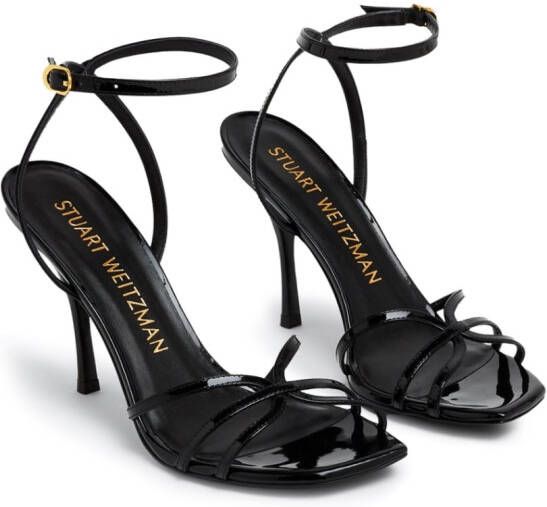 Stuart Weitzman strappy high-heel sandals Black