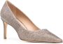 Stuart Weitzman Stuart 50mm glitter pumps Gold - Thumbnail 2