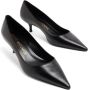 Stuart Weitzman Stuart 50mm leather pumps Black - Thumbnail 5