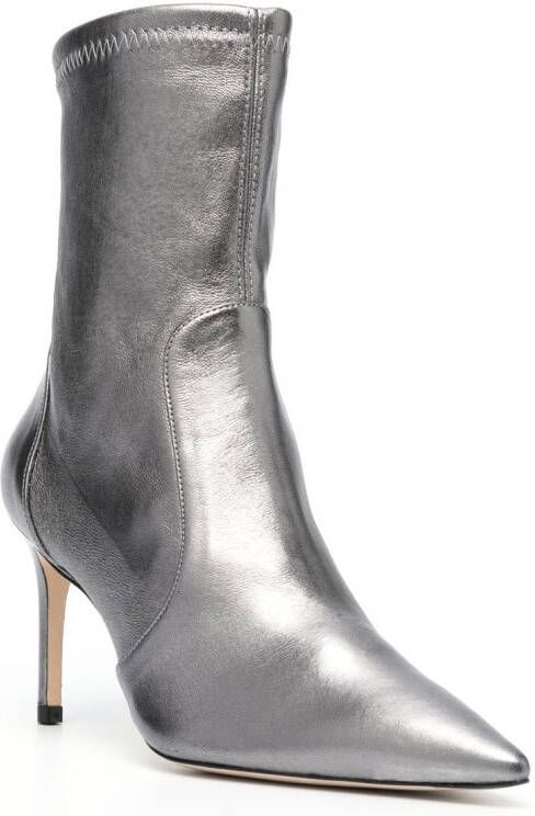 Stuart Weitzman Stuart 85mm ankle boots Grey