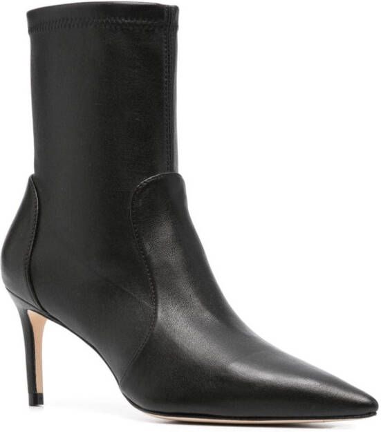 Stuart Weitzman Stuart 85mm sock boots Black