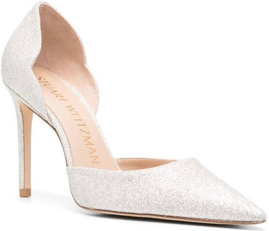 Stuart Weitzman Stuart Scallop D'Orsay 100mm pumps Neutrals