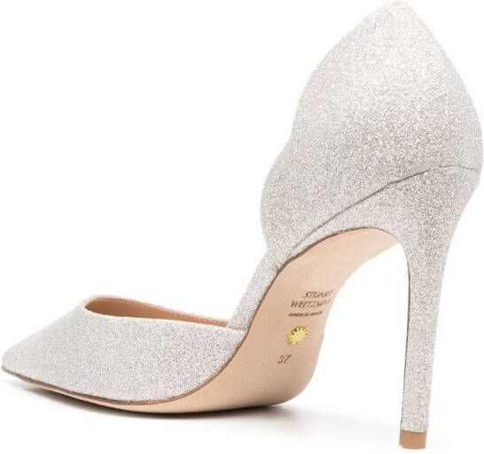 Stuart Weitzman Stuart Scallop D'Orsay 100mm pumps Neutrals