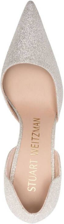 Stuart Weitzman Stuart Scallop D'Orsay 100mm pumps Neutrals