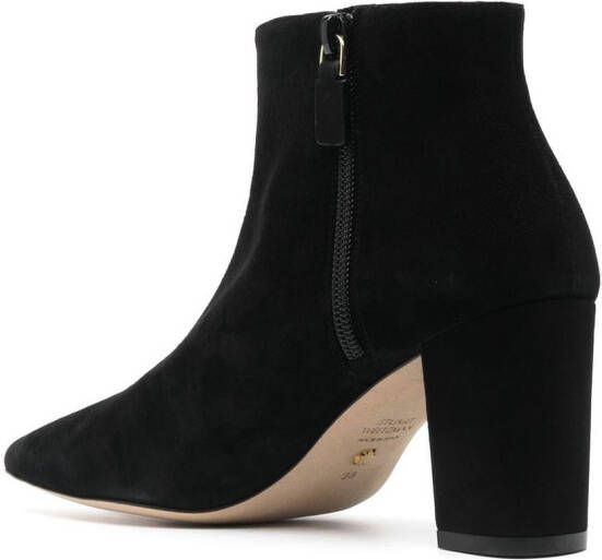 Stuart Weitzman Sue 75mm suede boots Black