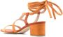 Stuart Weitzman Sue ankle-tied sandals Orange - Thumbnail 3