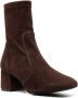 Stuart Weitzman suede 60mm ankle boots Brown - Thumbnail 2