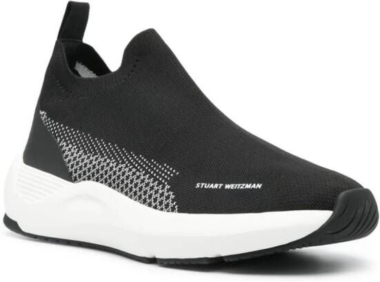 Stuart Weitzman Sw Glide slip-on sneakers Black