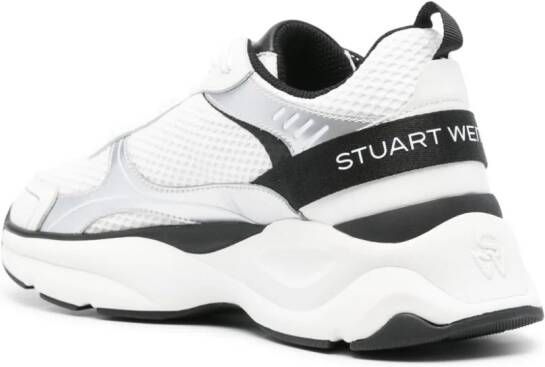 Stuart Weitzman SW logo-appliqué sneakers White