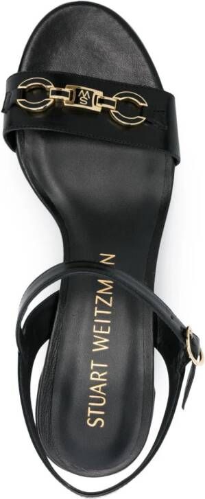 Stuart Weitzman SW Signature 35mm sandals Black