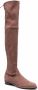 Stuart Weitzman thigh-high fitted boots Brown - Thumbnail 2