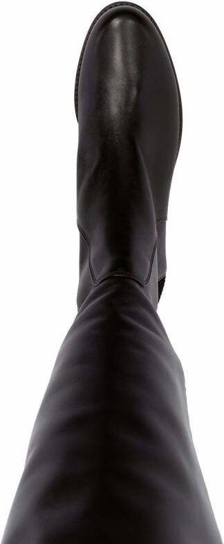 Stuart Weitzman thigh-high leather boots Brown
