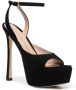 Stuart Weitzman Tia Hollywood 145mm platform sandals Black - Thumbnail 2