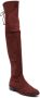 Stuart Weitzman tie-fastened knee-length boots Red - Thumbnail 2