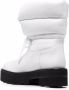 Stuart Weitzman Tyler quilted panelled ankle boots White - Thumbnail 3