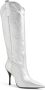 Stuart Weitzman western-style metallic high boots Silver - Thumbnail 2