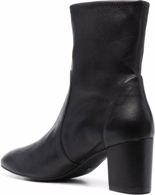 Stuart Weitzman Yuliana 60mm leather ankle boots Black