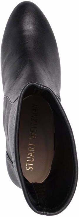 Stuart Weitzman Yuliana 60mm leather ankle boots Black