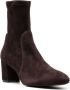 Stuart Weitzman Yuliana 80mm suede ankle boots Brown - Thumbnail 2