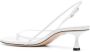 Studio Amelia 50mm leather sandals White - Thumbnail 3