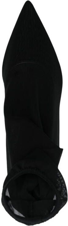 Studio Amelia 90mm sock-style ankle boots Black