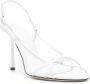 Studio Amelia Entwined 100mm leather sandals White - Thumbnail 2