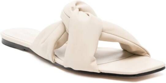 Studio Amelia Pillow Loop flat sandals Neutrals