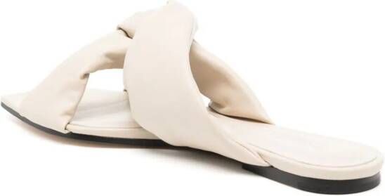 Studio Amelia Pillow Loop flat sandals Neutrals