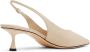 Studio Amelia Razor 50mm leather pumps Neutrals - Thumbnail 3