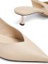 Studio Amelia Razor 50mm leather pumps Neutrals - Thumbnail 5