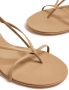 Studio Amelia Wishbone 75mm leather sandals Neutrals - Thumbnail 4