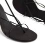 Studio Amelia Wishbone 90mm leather sandals Black - Thumbnail 5