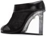 Studio Chofakian ankle boots with transparent heels Black - Thumbnail 3