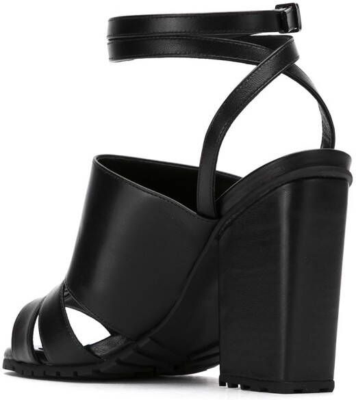 Studio Chofakian chunky 85mm sandals Black