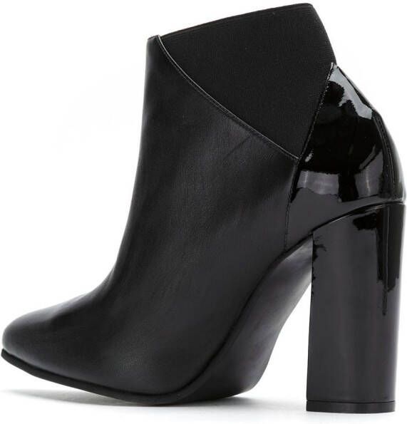Studio Chofakian leather ankle boots Black