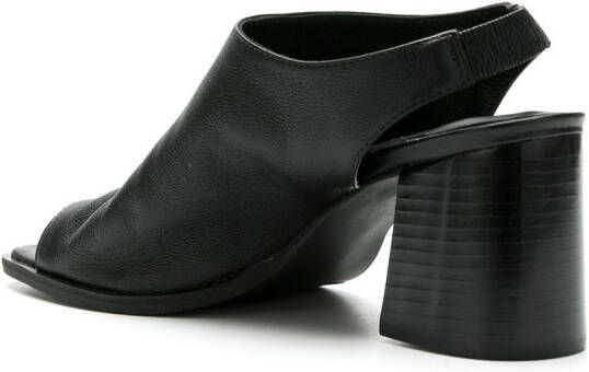 Studio Chofakian leather Studio 91 flat sandals Black